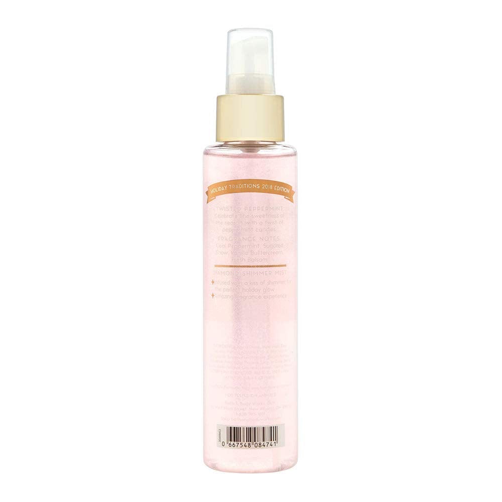 Buy Original Bath & Body Works Twisted Peppermint Diamond Shimmer Mist 146ml - Online at Best Price in Pakistan