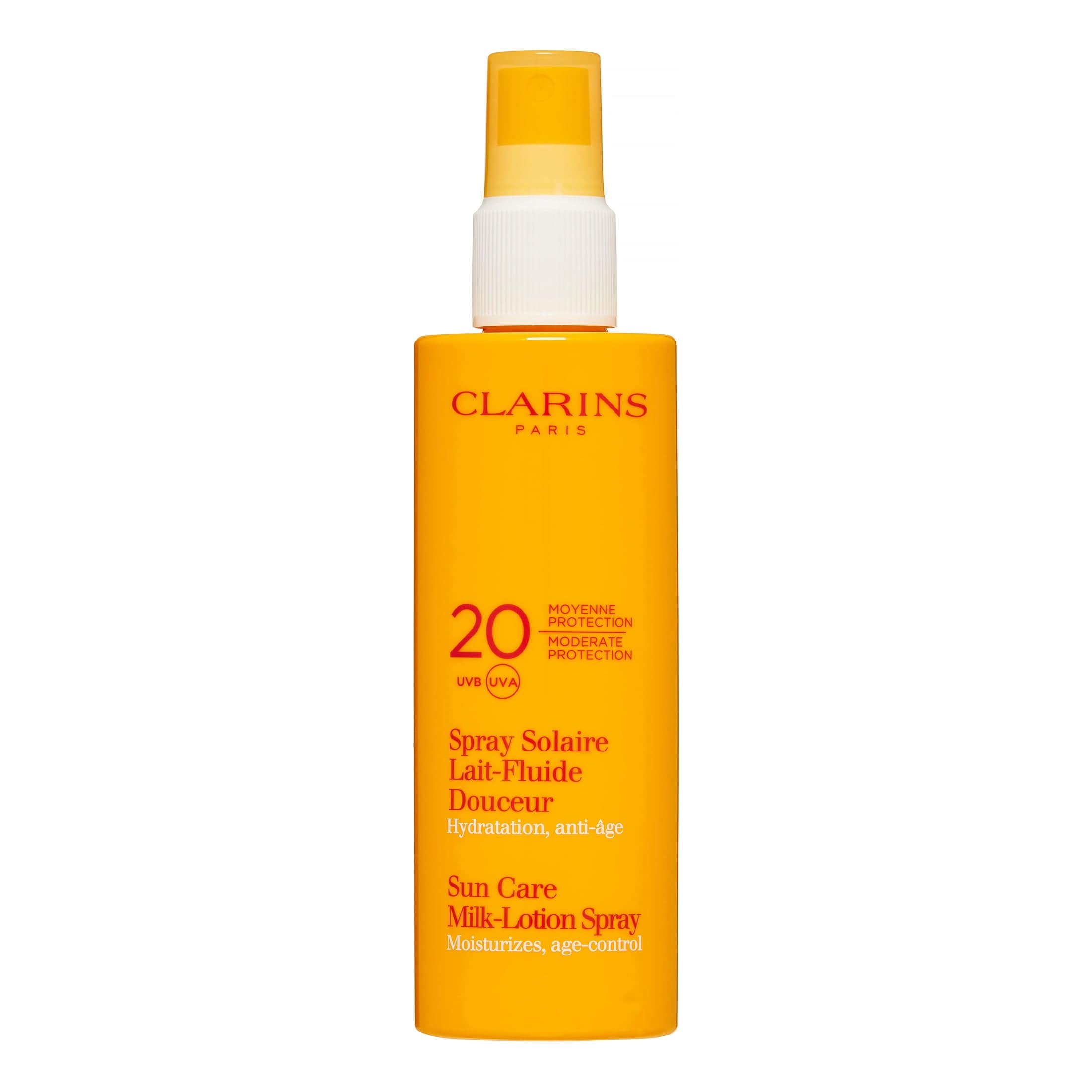 Buy Original Clarins Sun Care Milk Lotion Spray spf 20 - Online at Best Price in Pakistan