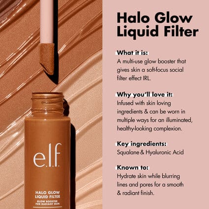 Buy Original e.l.f Cosmetics Halo Glow Liquid Filter 1 Fair Neutral Peach - Online at Best Price in Pakistan