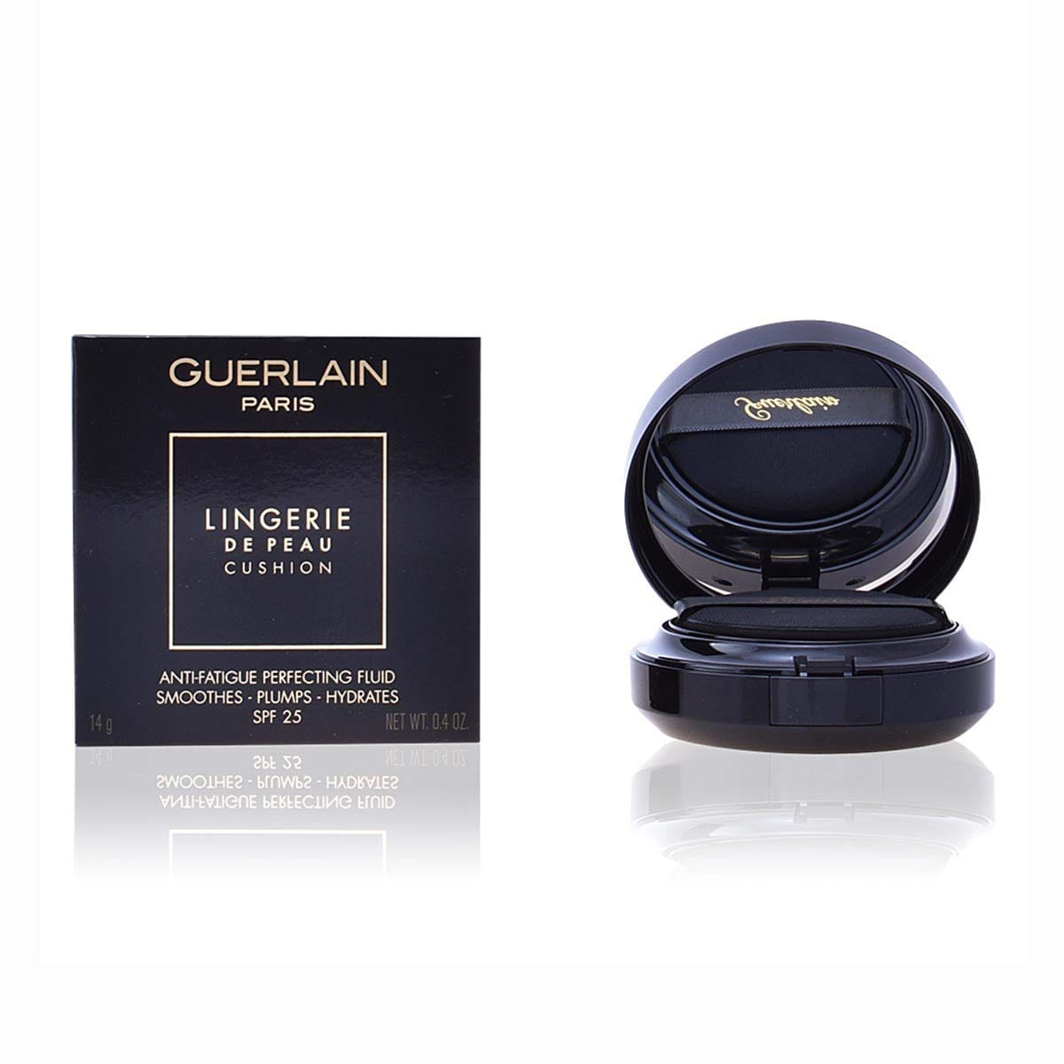 Buy Original Guerlain Lingerie De Peau Cushion AntiFatigue Perfecting Fluid #04N Medium SPF25 14g - Online at Best Price in Pakistan