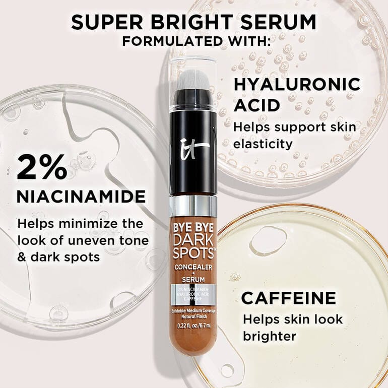 Buy Original IT COSMETICS Bye Bye Dark Spots Concealer + Serum 23 Light Warm - Online at Best Price in Pakistan