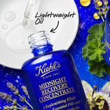 Buy Original Kiehl's Midnight Recovery Concentrate Moisturizing Face Oil Serum 15ml - Online at Best Price in Pakistan