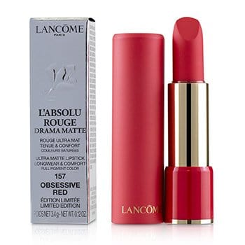 Buy Original Lancome L’Absolu Rouge Drama Matte Lipstick 157 Obsessive Red - Online at Best Price in Pakistan