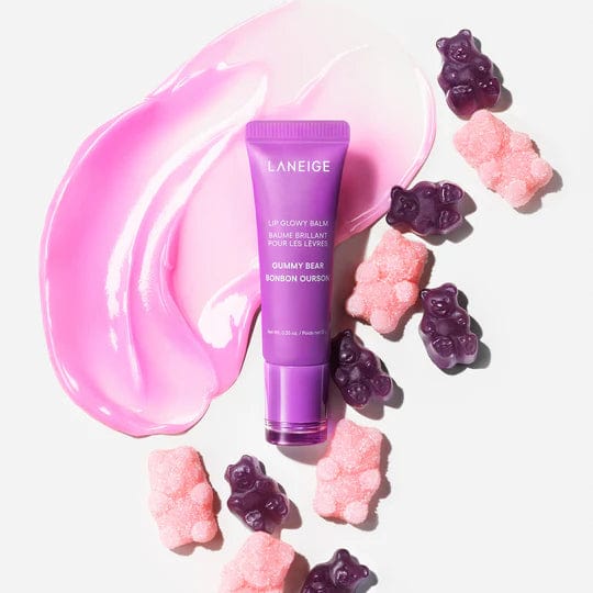 Buy Original Laneige Lip Glowy Balm Moisturize & Nourish Gummy Bear (Lavender tint) 10g - Online at Best Price in Pakistan