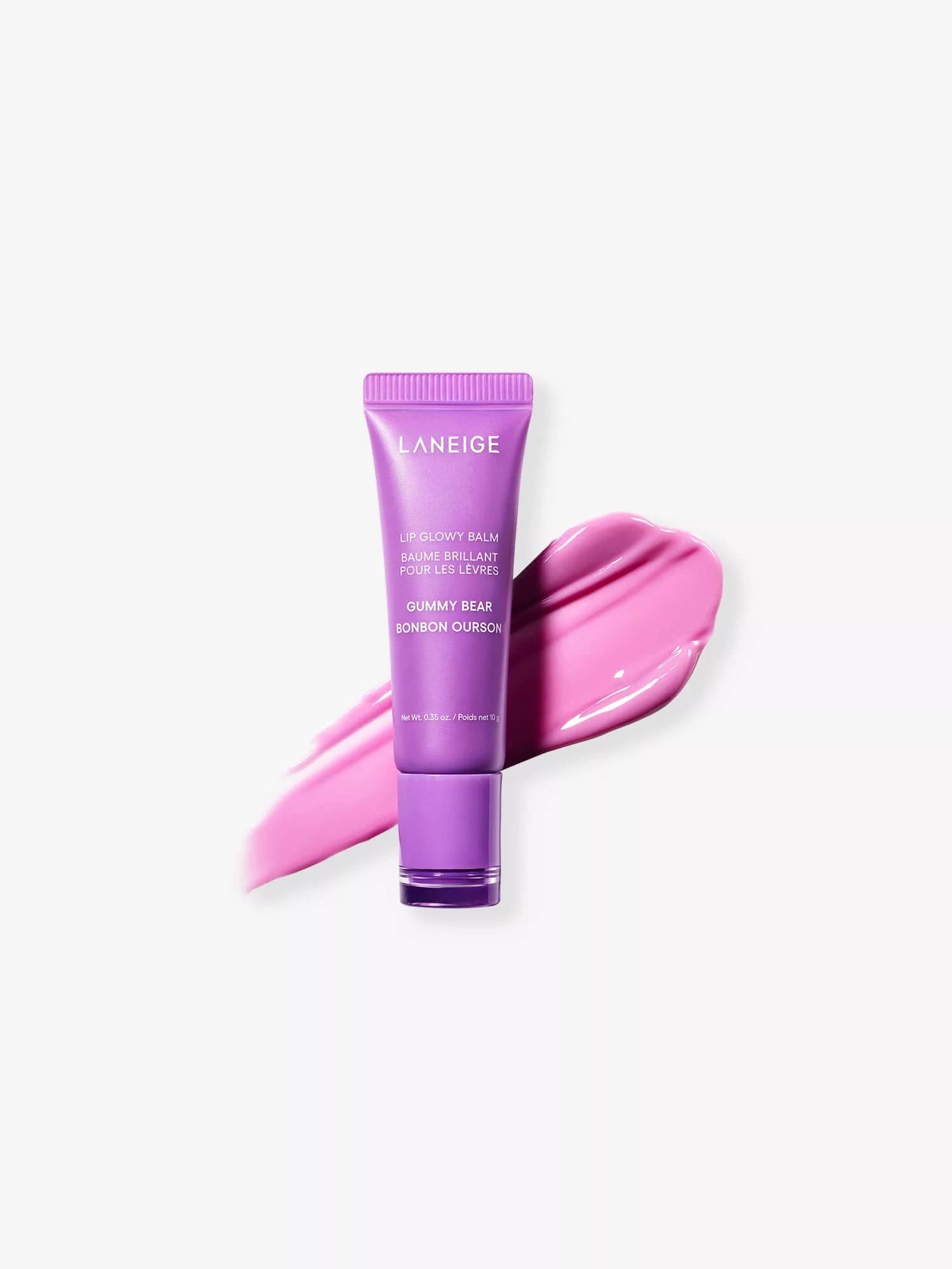 Buy Original Laneige Lip Glowy Balm Moisturize & Nourish Gummy Bear (Lavender tint) 10g - Online at Best Price in Pakistan