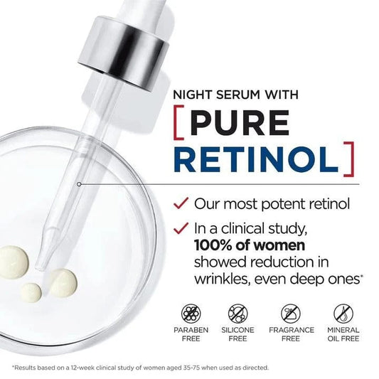 Buy Original LOreal Paris Revitalift Derm Intensives Night Serum Pure Retinol - Online at Best Price in Pakistan