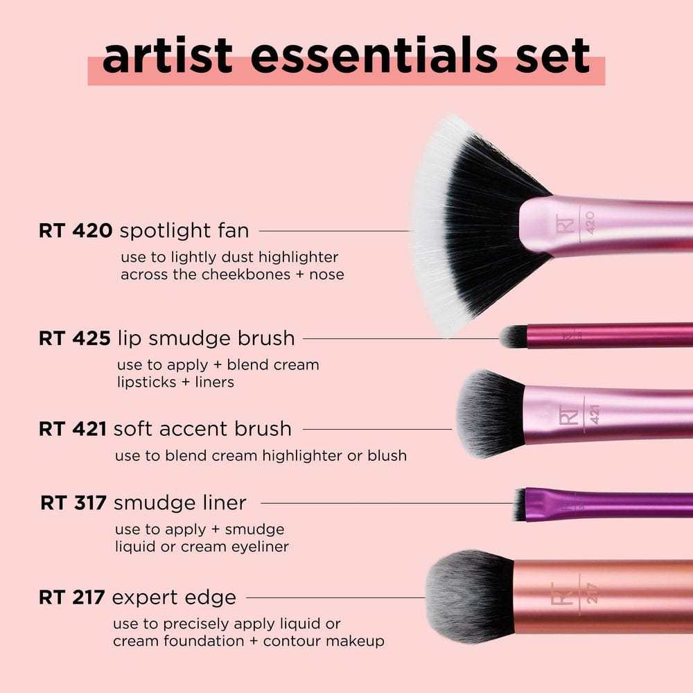 Buy Original Real Techniques Artist Essentials Makeup Brush Set - Online at Best Price in Pakistan