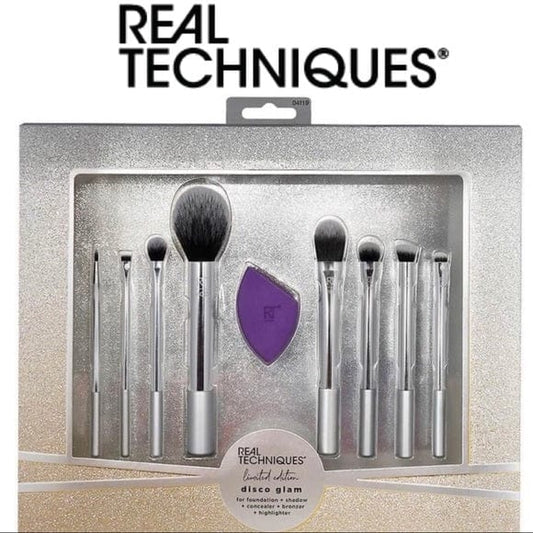 Buy Original Real Techniques Disco Glam Limited Edition Silver Makeup Brush Set - Online at Best Price in Pakistan