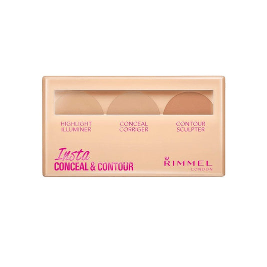 Buy Original Rimmel London Insta Conceal & Contour Palette 010 Light Clair - Online at Best Price in Pakistan