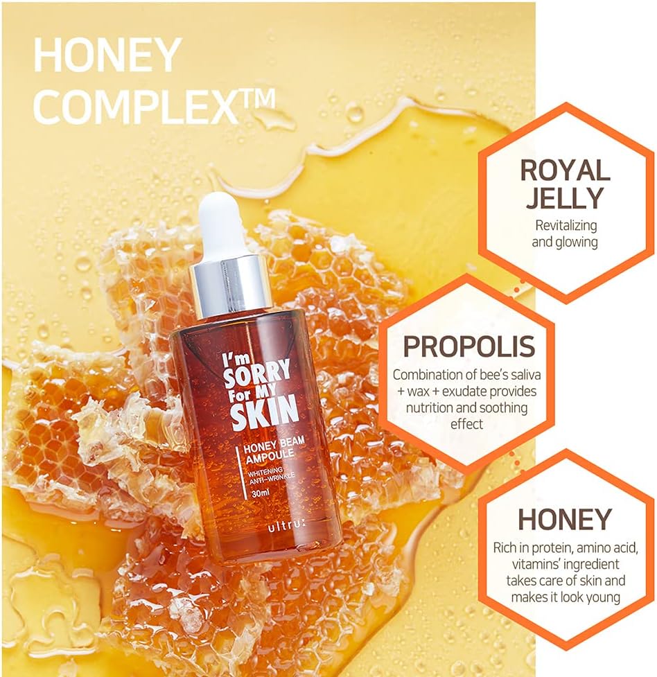 Buy Original Ultru I'm Sorry For My Skin Honey Beam Ampoule 30ml - Online at Best Price in Pakistan