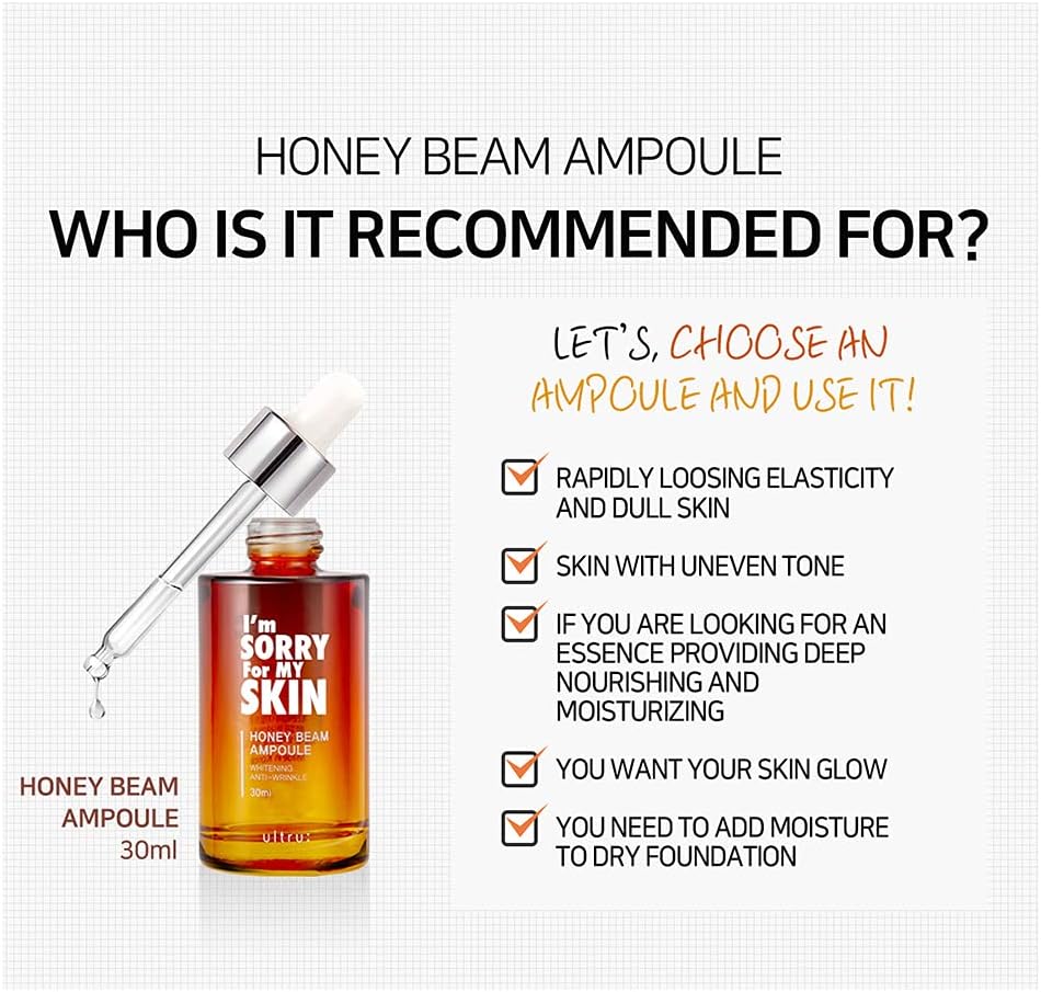 Buy Original Ultru I'm Sorry For My Skin Honey Beam Ampoule 30ml - Online at Best Price in Pakistan