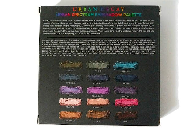 Buy Original Urban Decay Urban Spectrum Eyeshadow Palette - Online at Best Price in Pakistan