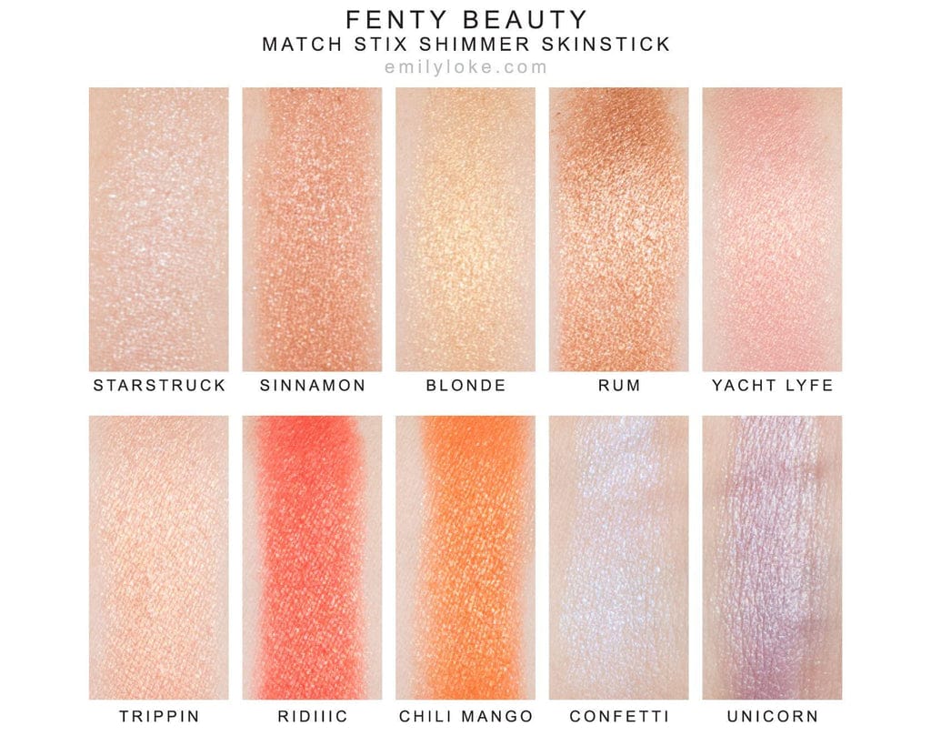 Fenty Beauty Match Stix Shimmer Skinstick Confetti cosmeticsdiary.pk