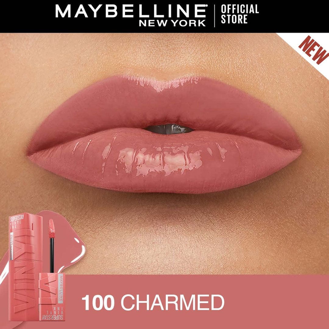 Buy Original Maybelline Superstay Vinyl Ink Liquid Lipstick 100 Charmed - Online at Best Price in Pakistan