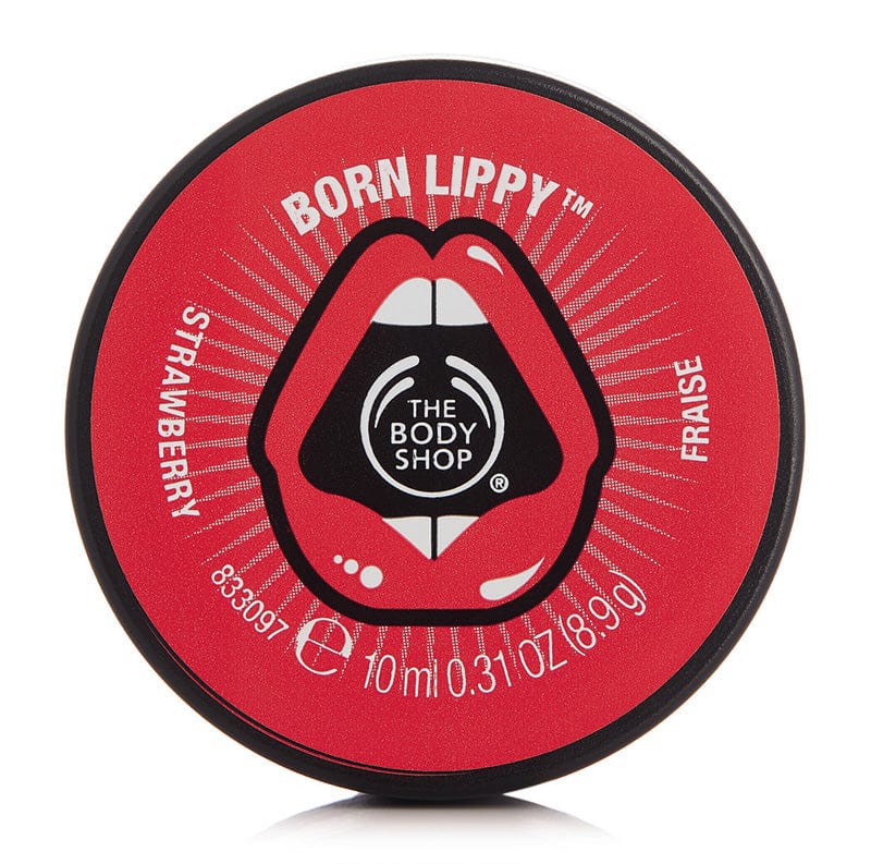 Buy Original The Body Shop Born Lippy Lip Balm Pot Strawberry 10ml - Online at Best Price in Pakistan