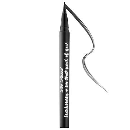 Buy Original Too Faced Sketch Marker Eyeliner Charcoal Black - Online at Best Price in Pakistan